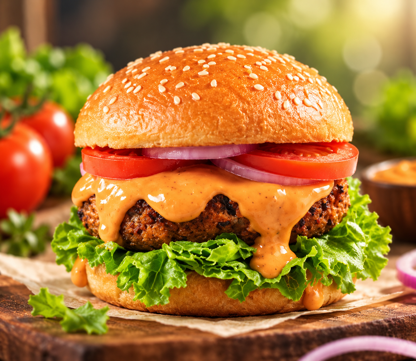 Potato Veg Burger